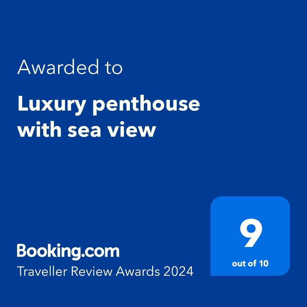 Luxury Penthouse With Sea View Apartment Hanioti Greece